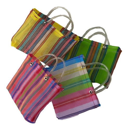 Imagen 3 de 4 de 20 Dulcero Bolsa Mandado Bolsita Fiesta Mexicana Recuerdo