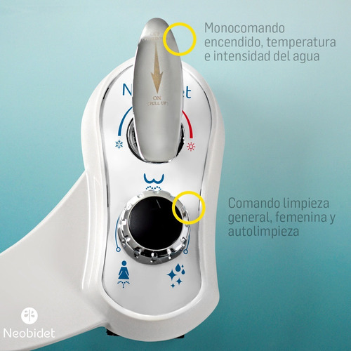 Imagen 5 de 10 de Bidet Para Inodoro Duchador Bidet Matic Neobidet Frío Calor!