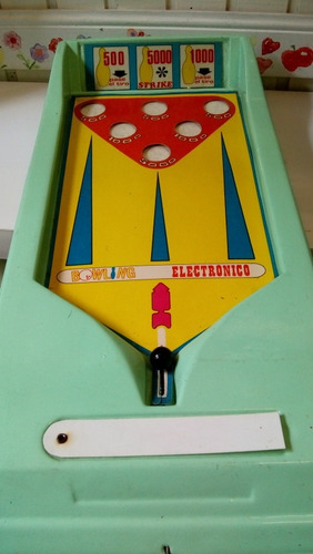 Retro Juguete Bowling Revista Anteojito - Martínez (Usado)