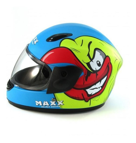 Casco Niño Parrot Pmaxx Azul Talle Xs