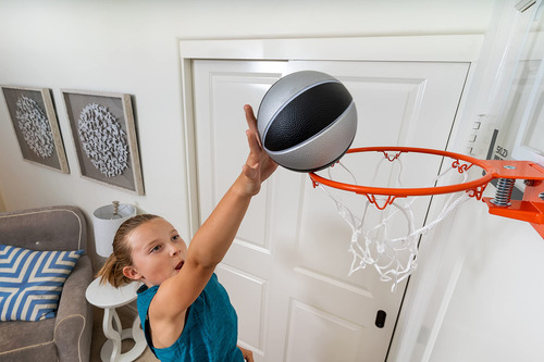 Miniaro Basketball Sklz Pro De Espuma De 5 Pulgadas, Color N