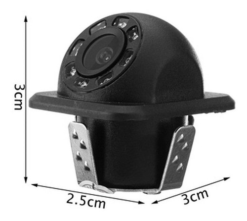 Imagen 5 de 9 de Camara Reversa Tipo Domo Con Lineas Delimitadoras