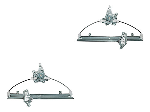 Kit Elevadores Para Cristal Del Nissan Np300 Frontier 16/20