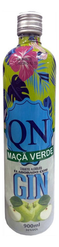 Gin Qn Maçã Verde 900ml