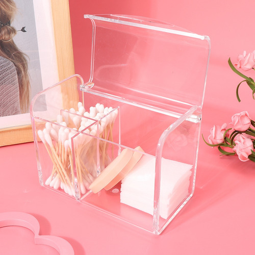 Polvo De Maquillaje Para Almacenamiento De Bastoncillos De A