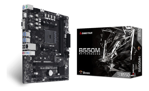 Tarjeta Madre Biostar B550m Am4 Motherboard
