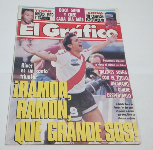 El Grafico 3759. River 2 Español 1, Independiente 1 Velez 2 