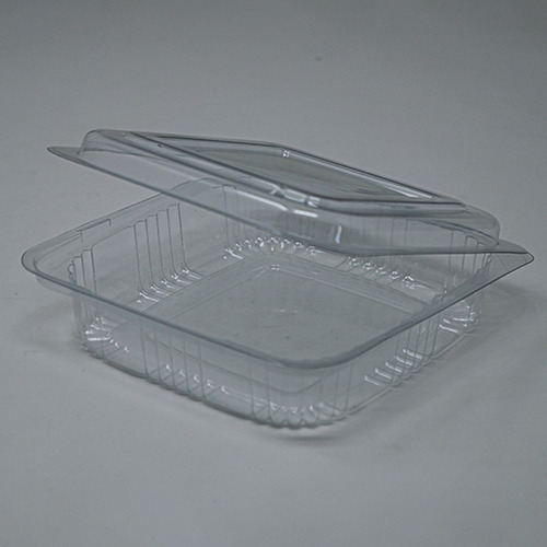 Contenedor Tipo Bisagra P/sanwich Pet Fda (14.6x14x4) 25pzs