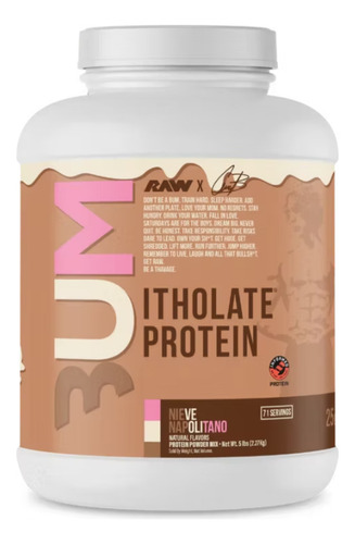 Cbum Itholate Proteina 71 Servicios Sabor Nieve Napolitano 2.27 Kg