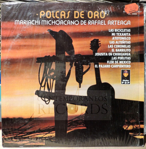 Polcas De Oro (vinyl) Mariachi Michoacano De Rafael Arteaga