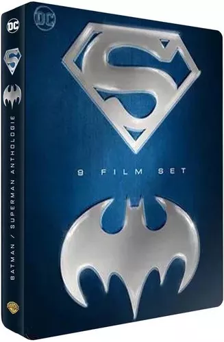 Dvd Superman Kit 4 Filmes De Coleção Novo Lacrado Dc Comics