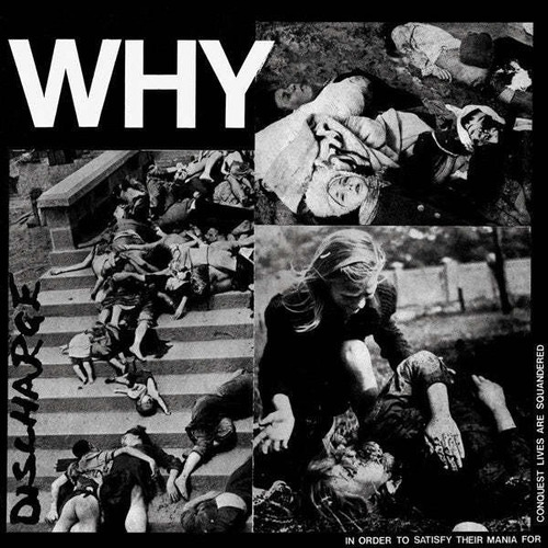 Discharge - Why / Disco De Vinilo Lp Nuevo / Altoque Records