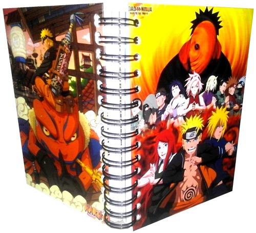 Cuaderno 5 Materias Personalizado, Anime, Comic, Manga, Rock