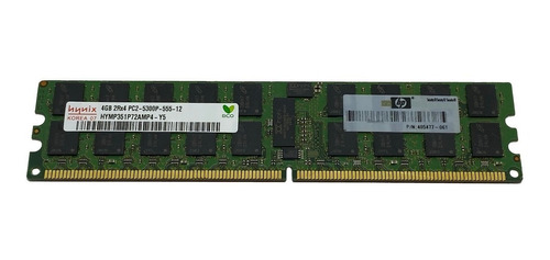 Kit Memoria 8gb 2x4 Ecc Rdimm Pc2-5300p Hp Proliant Ml150 G5