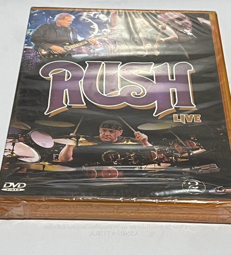 Imagem 1 de 2 de Dvd - Rush Live Duplo (2 Dvds) - Frete Grátis