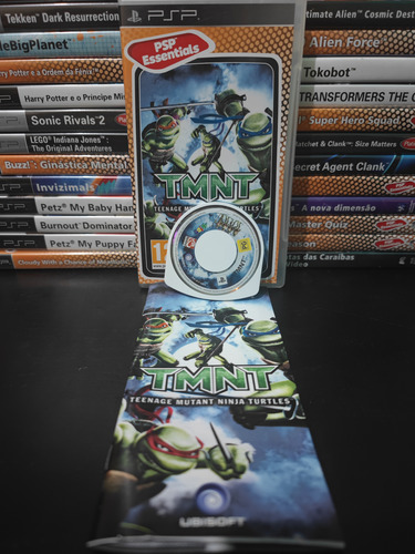 Jogo Tmnt Teenage Mutant Ninja Turtles De Psp (Usado)