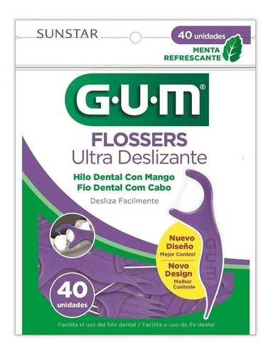 Imagem 3 de 4 de Kit 5 Flossers Ultra Deslizante - Fita Dental Com Cabo