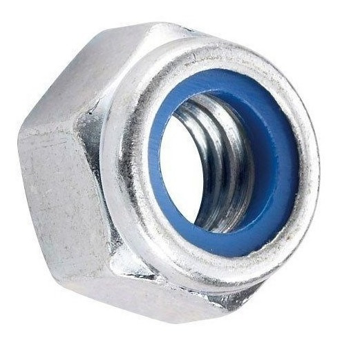 Tuerca Hexagonal C/seguro Nylon M10-1.50 10 Und Ferrepernos