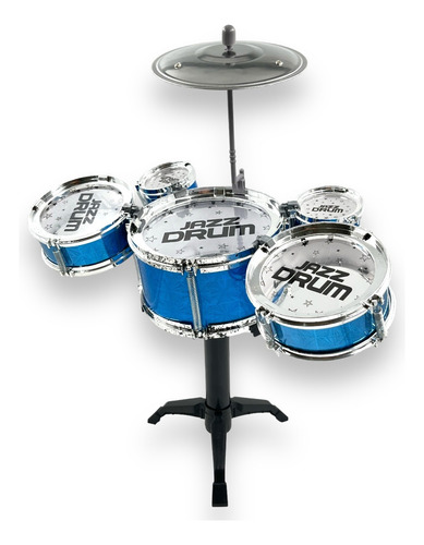 Mini Bateria Musical Brinquedo Educativo Tambores