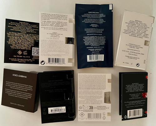 Set De Muestra De Fragancias De Diseño De Alta Gama De Colon