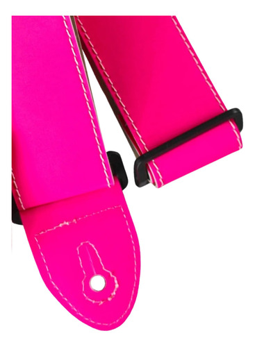 Correa de bajo color rosa neón Sf182 para guitarra, guitarra y bajo