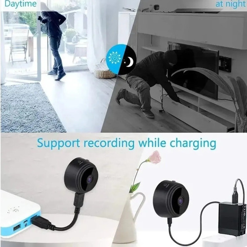 Imagem 4 de 4 de Mini Câmera Espiã Para Vigiar Casa Criança - Entregando Norm