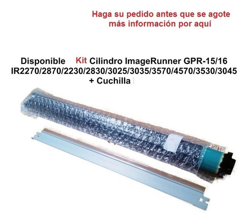 Cilindro Canon Ir1310/1330/1630/1670 Gpr10