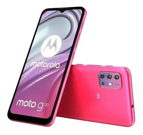 Motorola Moto G20 64gb 4gb Ram Rosa Flamingo Cuotas 