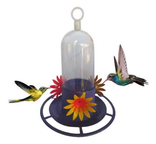 Bebedouro Suspenso Simples 200ml Beija Flor Colibri Aves