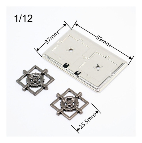 2 Paquete De 2-4 Utensilios De Cocina En 5,9 Cm X 3,7 Cm