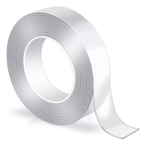Cinta Adhesiva Magica Doble Faz Reutilizable 2m X 3cm Otec