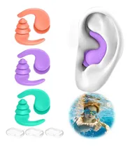 Comprar 3 Pares De Tapones Para Los Oídos De Natación Para