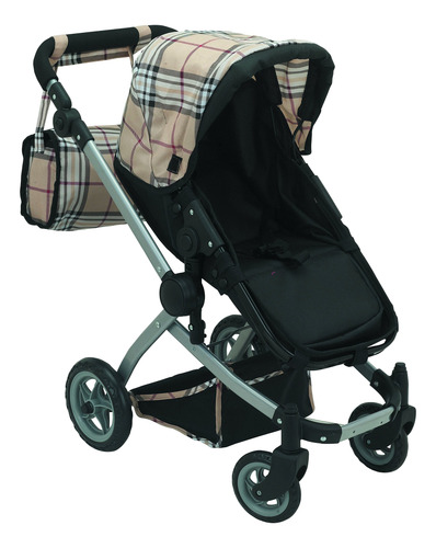 Doll Pram Mommy & Me Babyboo Foldable Stroller W/ Basket Bei