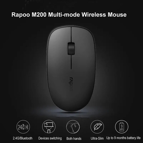 Mouse Bluetooth Y 2.4g Inalambrico Rapoo M200g Silent Jwk