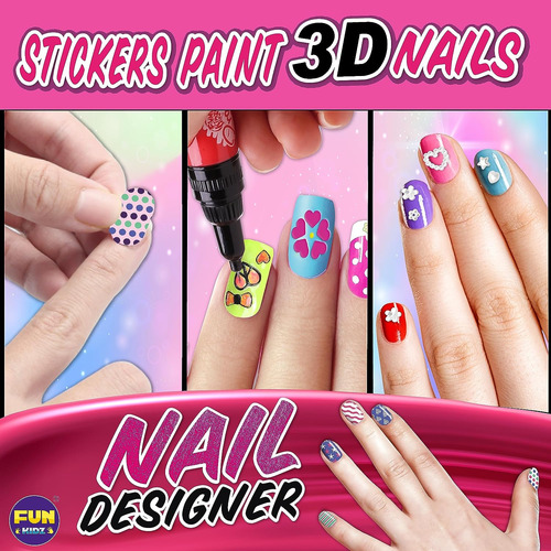 Kit De Esmalte De Uñas Para Niños De 7 A 12 Años, Funkidz Co