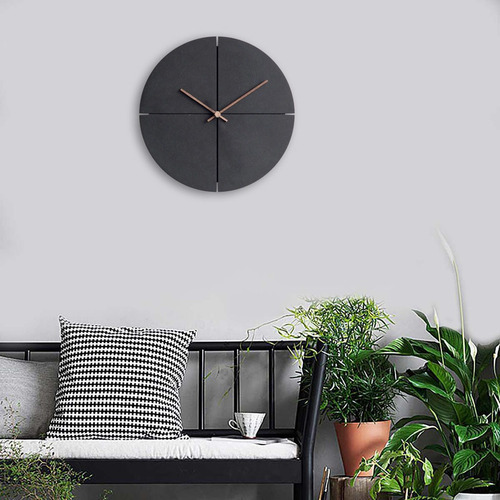 Xj Reloj De Pared Moderno Minimalista, Redondo, Nórdico,