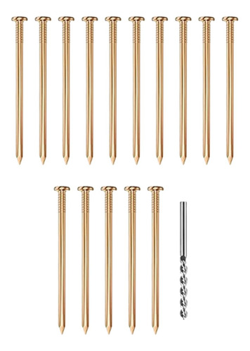 Clavos De Cobre Para Techos, Clavos Para Techos 16 Piezas