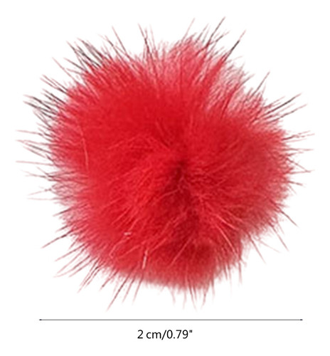 Pinza For El Pelo Con Forma De Pompones De Felpa For Chica