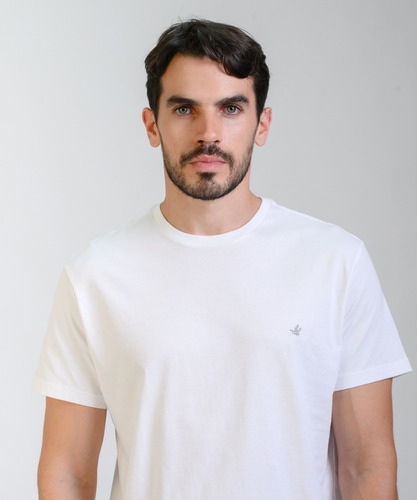 Remeras Hombre Brooksfield Algodón Premium Lisa Moda 1066b
