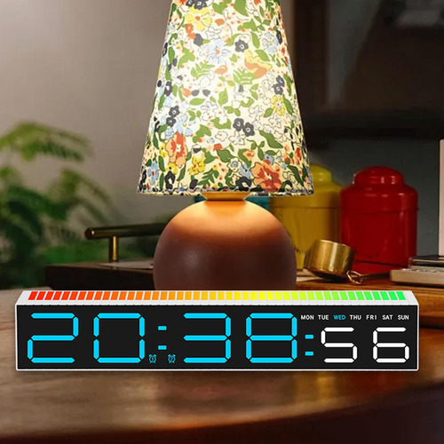 Reloj Digital, Pantalla , Multifuncional, Regalos, Luz Azul