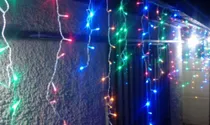 Comprar Luces Multicolor Lluvia Cascada Luz Led Decorar Ventana 