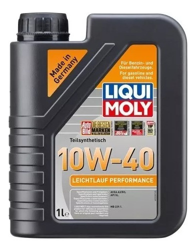 Lubricante Liqui Moly Leichtlauf Performance 10w-40 1 Litro