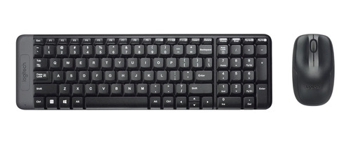 Kit Teclado Y Mouse Inalámbrico Logitech Mk220 Es 920-004430