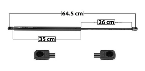 Amortiguador 5a Puerta Izq/der Toyota Sienna 04-05 Spart