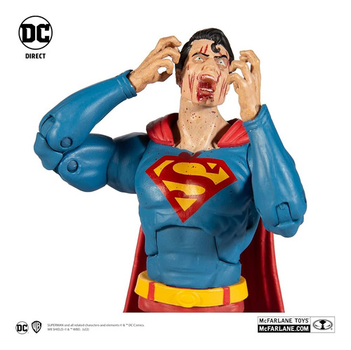 Superman Zombie Dceased Dc Direct Essentials Nuevo Original