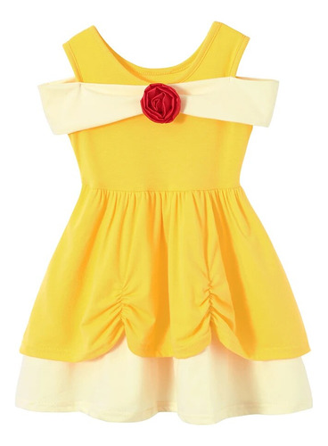 Vestido De Princesa Para Niñas, Cosplay Infantil Ariel Mirab