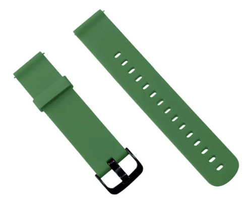 Pulseira Silicone Compatível Polar Unite Liberação Rápida Cor Verde