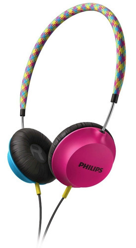 Auriculares Philips Shl5100bp Citiscape Liviano Bicolor