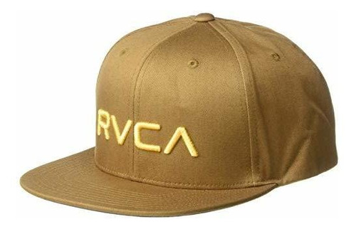 Sarga Snapback Del Sombrero De Los Hombres De Rvca, Real, Un