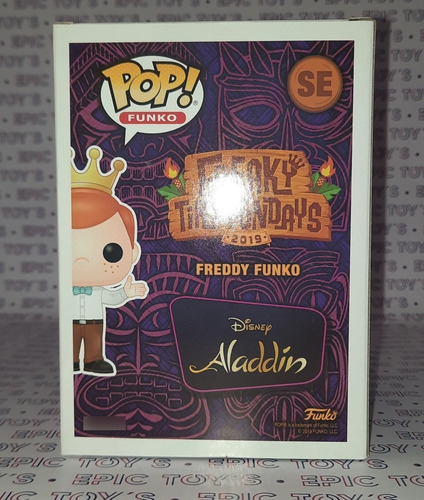 Funko Pop Freddy Funko Genio Genie Sdcc 450 Piezas Fundays (Usado)